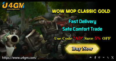 U4GM - 3 Methods to Buy WoW Mop Classic Gold Using Cryptocurren